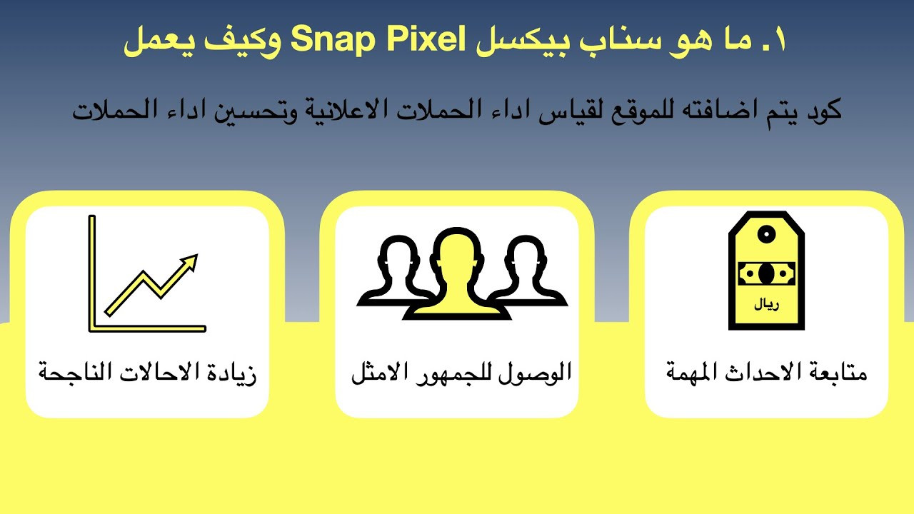 اضافة سناب بكسل الى موقعك