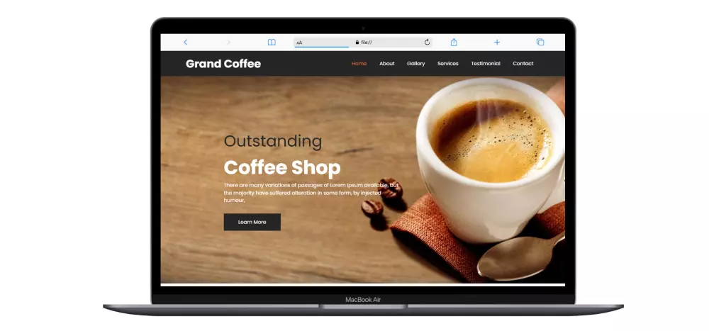برمجة واجهات مواقع ويب احترافية باستخدام HTML, CSS, JavaScript وReact