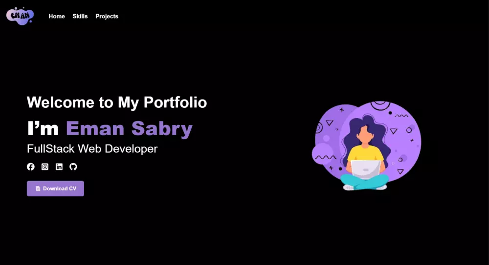 تصميم وتطوير موقع شخصي أو بورتفوليو