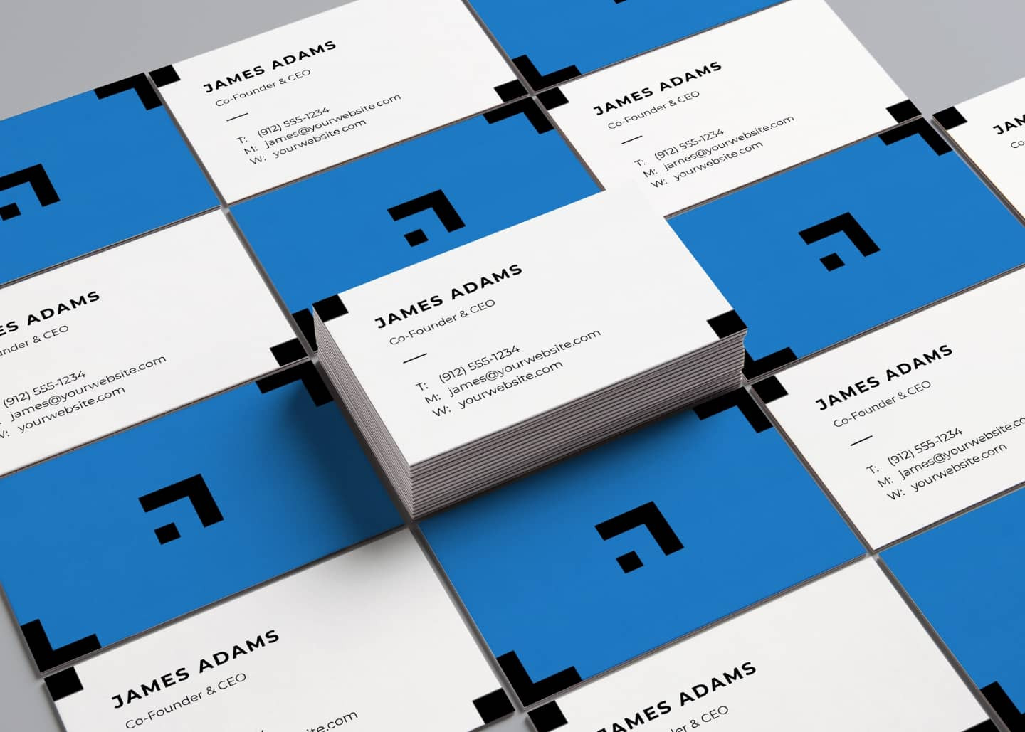 تصميم كرت أعمال احترافي