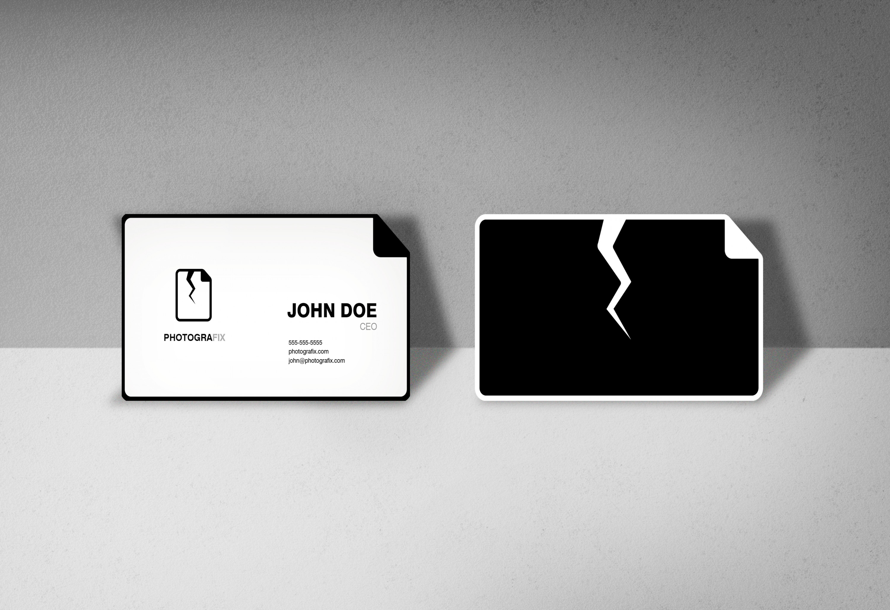 تصميم كرت أعمال احترافي