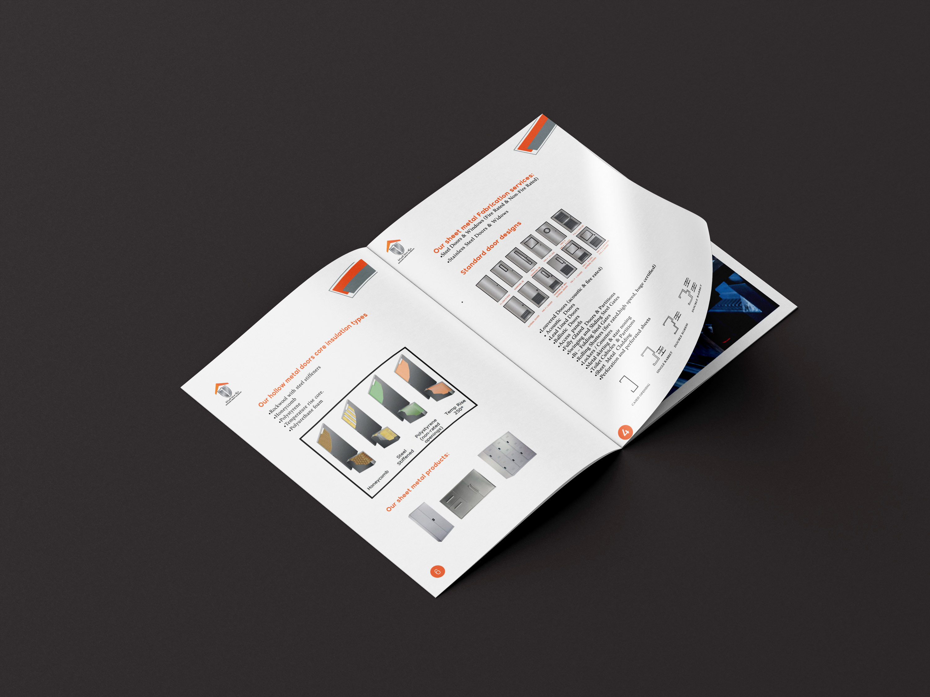 تصميم بروفايل وكاتلوج