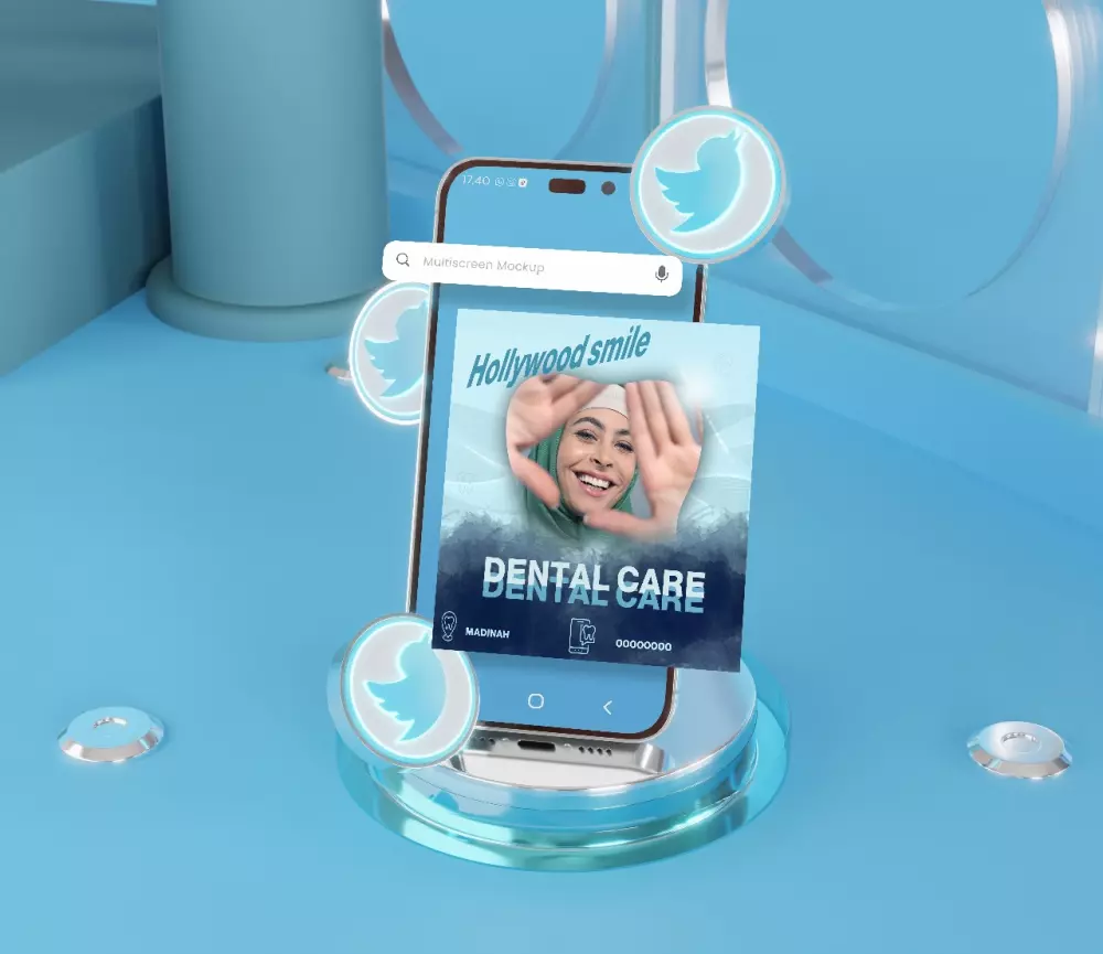 تصاميم سوشيال ميديا بواسطة فوتوشوب