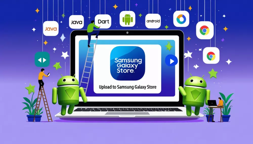 رفع تطبيقك او لعبتك على متجر سامسونج جالاكسي