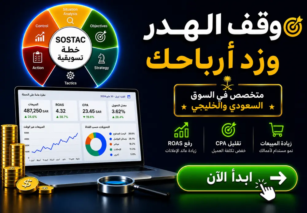 خطة تسويقية لزيادة مبيعات وأرباح مشروعك بسوق الخليج