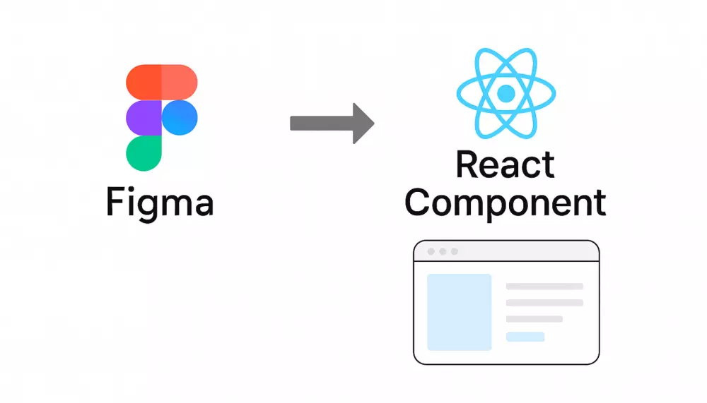 تحويل تصميم Figma إلى مكون React