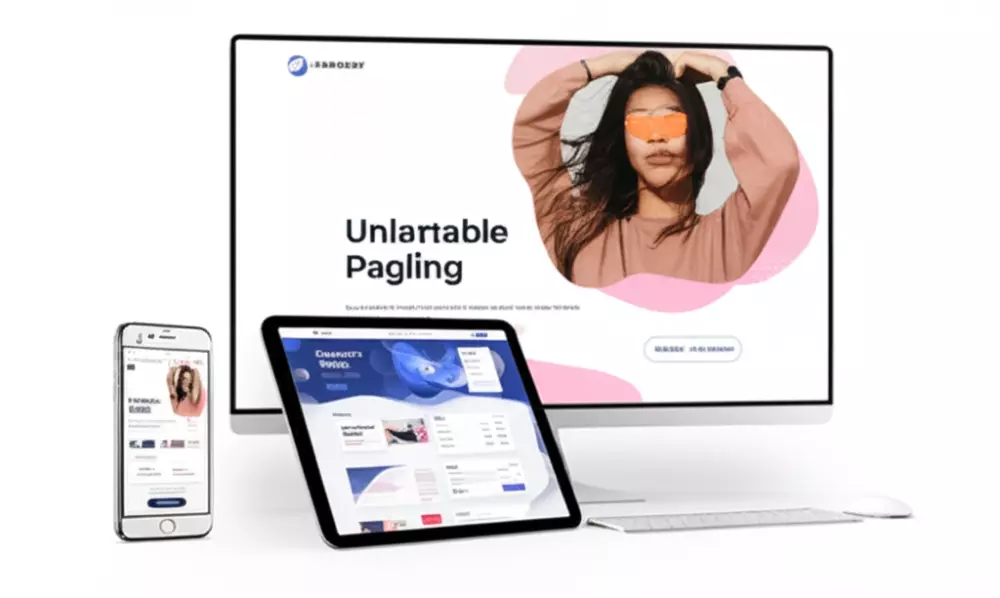 تصميم وتطوير صفحة هبوط احترافية ومتجاوبة باستخدام React وTailwind CSS