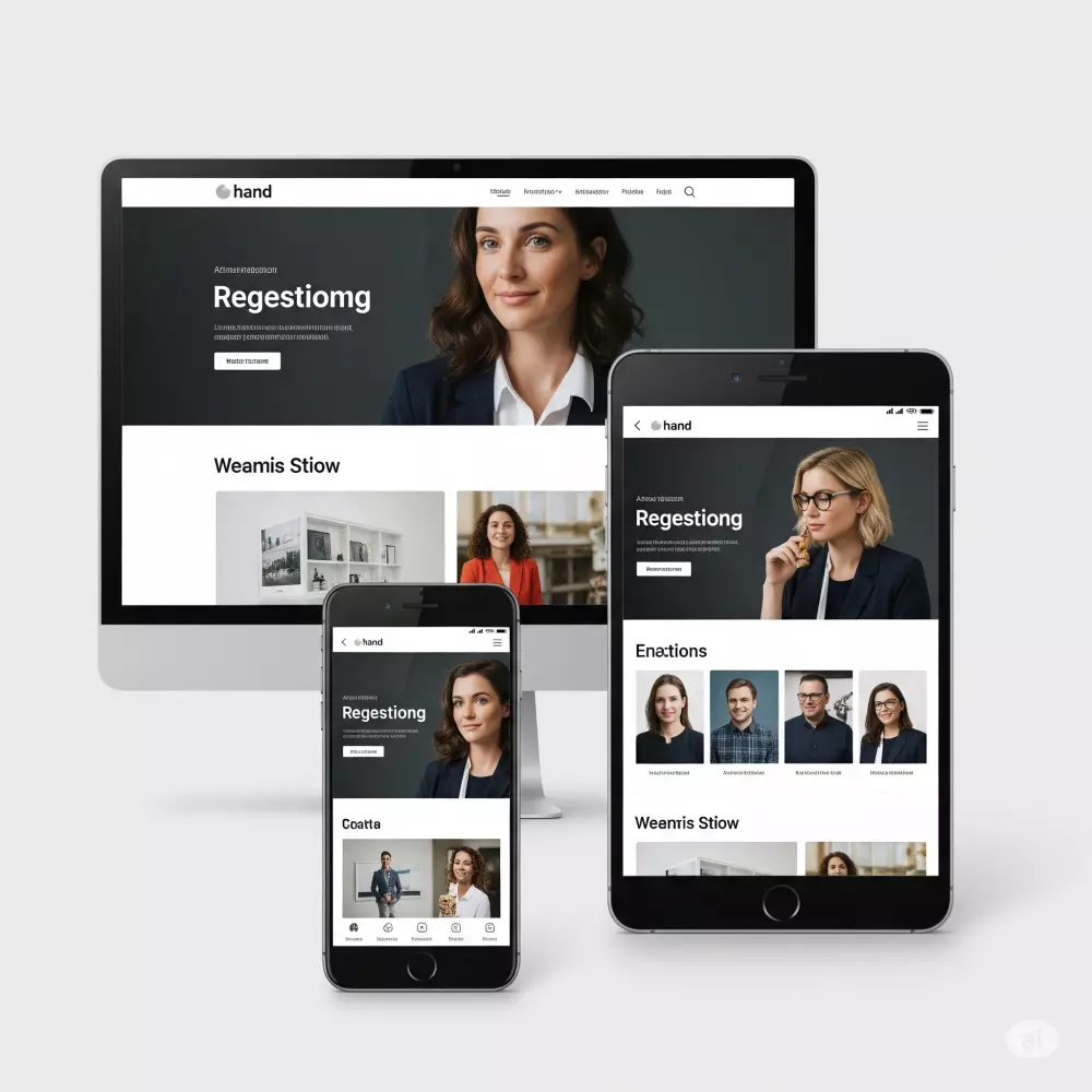 تطوير وتصميم مواقع ويب متجاوبة واحترافية