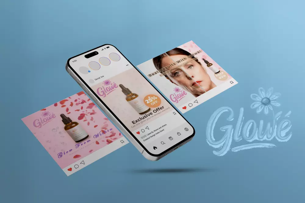 ساقوم بتصميم بوست (اعلان) احترافي ومبتكر لمنصات التواصل الاجتماعي مقابل 5 دولار