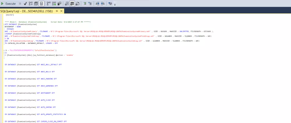 خدمة إنشاء قاعدة بيانات (Database) باستخدام تقنية Code-First باحترافية