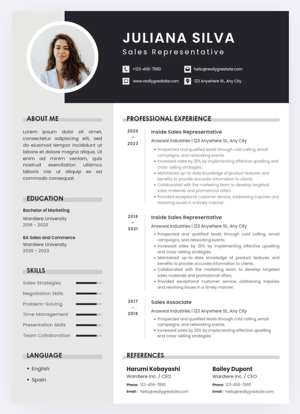 كتابة وتصميم سيرة ذاتية احترافية تناسب مجالك وتُبرز مهاراتك