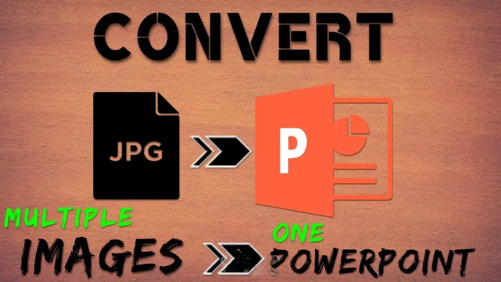 تحويل ملفات PDF أو الصور أو الرسومات إلى عرض PowerPoint احترافي