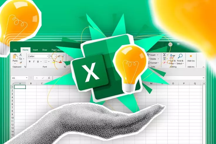 إدخال وتنظيف بيانات في Excel
