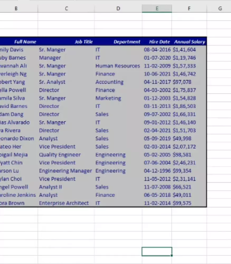 إدخال وتنظيف بيانات في Excel