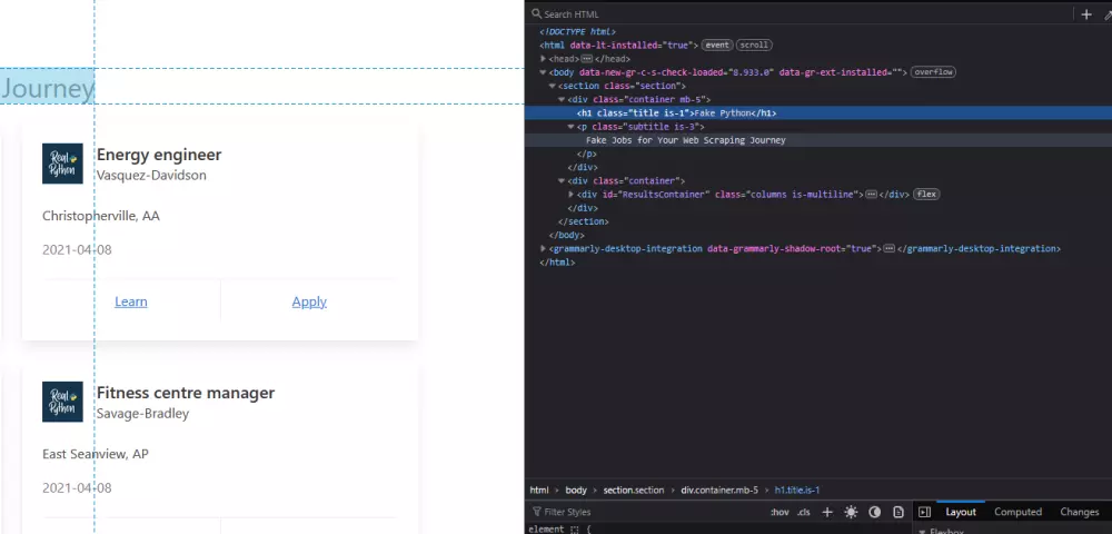 استخراج بيانات من المواقع بدقة باستخدام Python Web Scraping