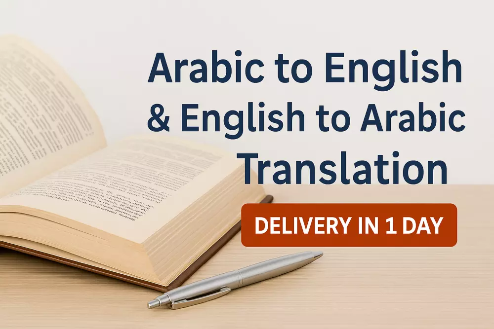 أنا مترجم محترف أقدّم خدمات ترجمة دقيقة ويدوية بين اللغة العربية والإنجليزية، مع الحفاظ الكامل على المعنى والأسلوب والسياق. أعمل على ترجمة النصوص العامة، والمقالات، والمحتوى التسويقي، والسير الذاتية، والمراسلات الرسمية، وغيرها.