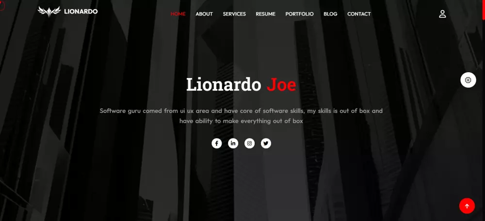 موقع شخصي (Portfolio) أحترافى لعرض أعمالك