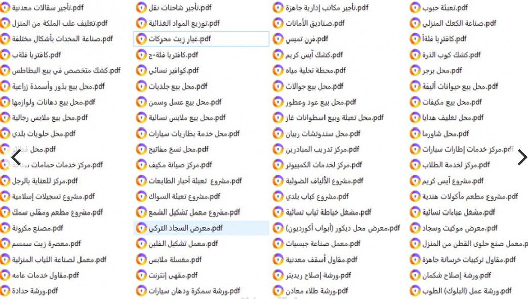 78 دراسة جدوى لمشاريع صغيرة و متوسطة