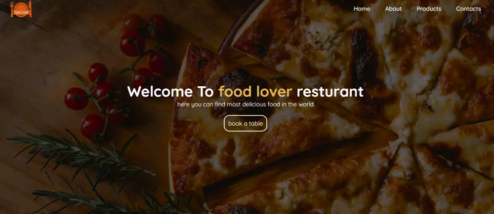 تصميم موقع إلكتروني إحترافي Html css javascript