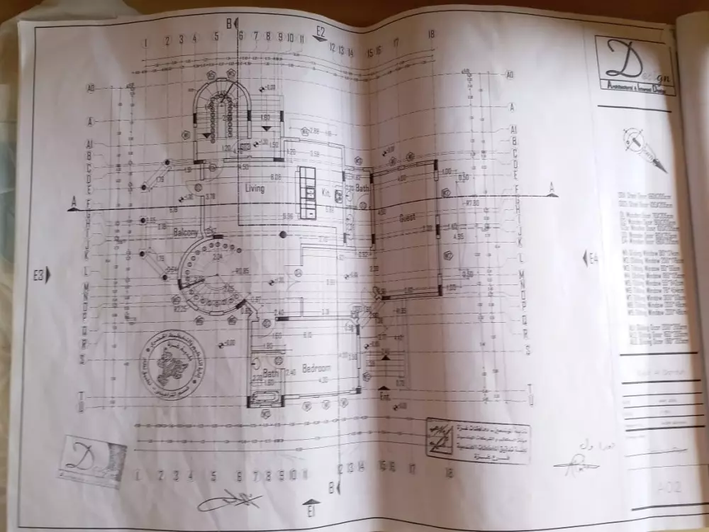 العمل على تحويل المخططات الورقية او PDF إلى مخططات اوتوكاد بدقة احترافية