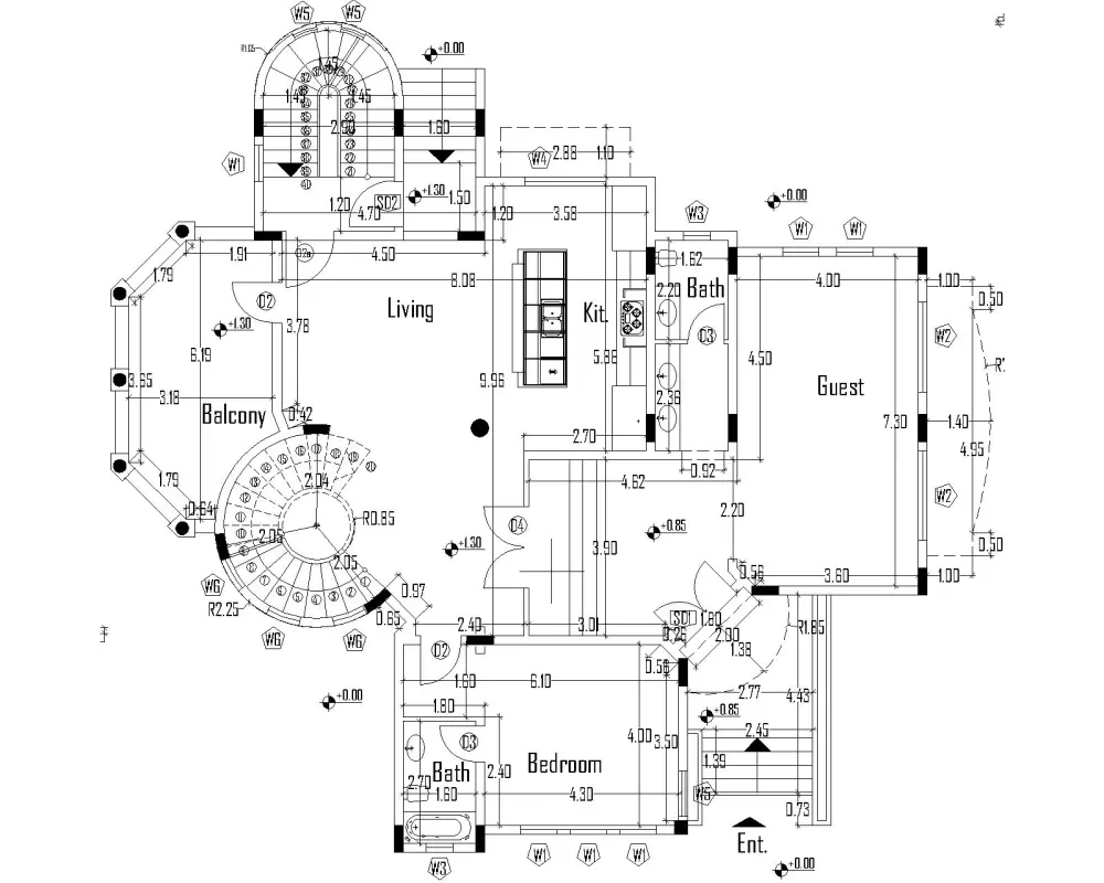 العمل على تحويل المخططات الورقية او PDF إلى مخططات اوتوكاد بدقة احترافية