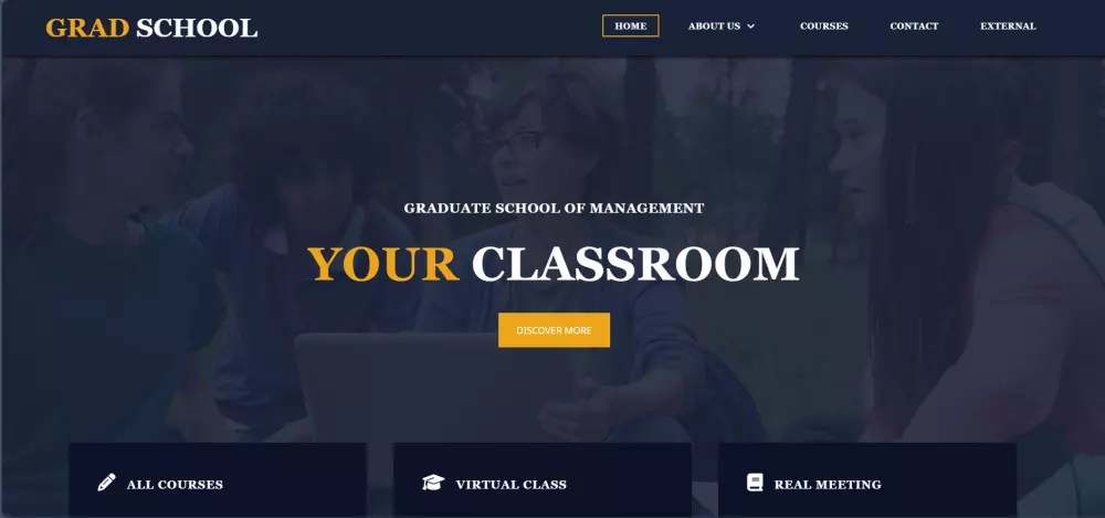 تصميم صفحة ويب Landing Page أنيقة