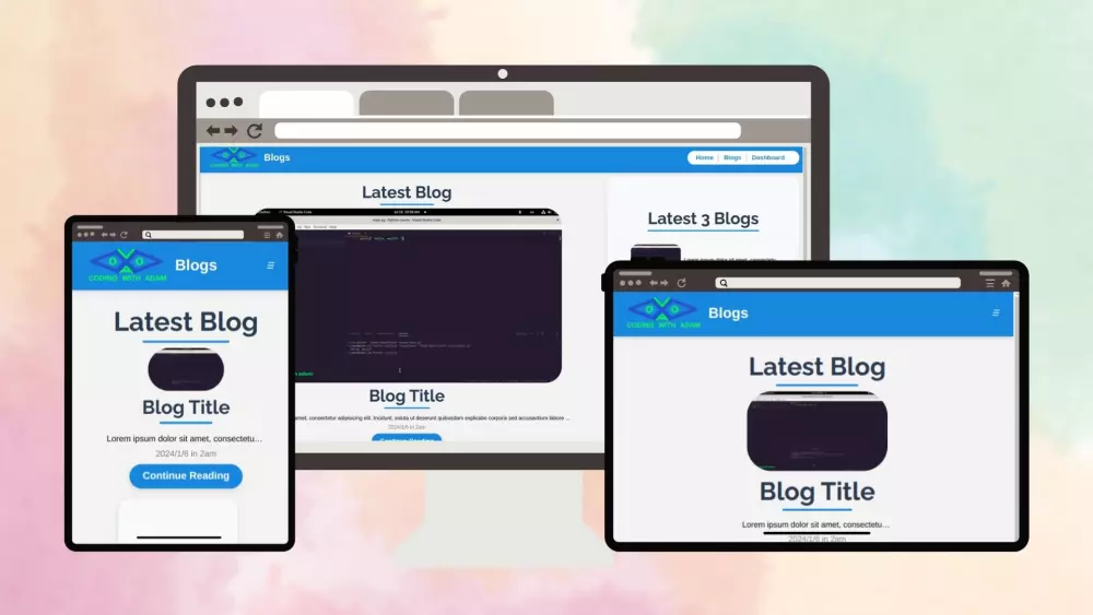 عمل موقع الكتروني باستخدام html css js
