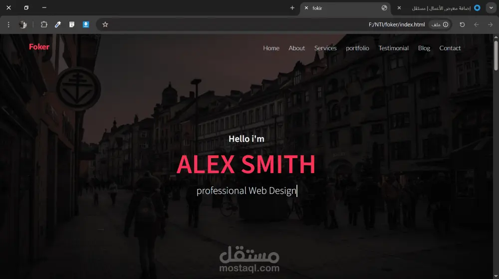 Professional React Website | Modern Responsive Front-End Development