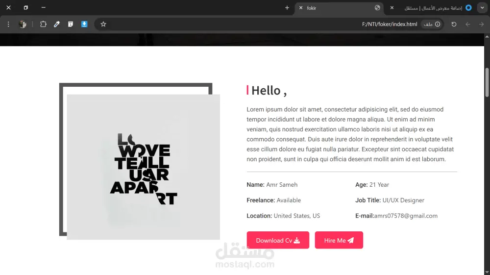 Professional React Website | Modern Responsive Front-End Development
