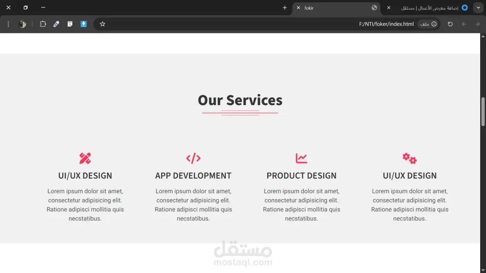 Professional React Website | Modern Responsive Front-End Development