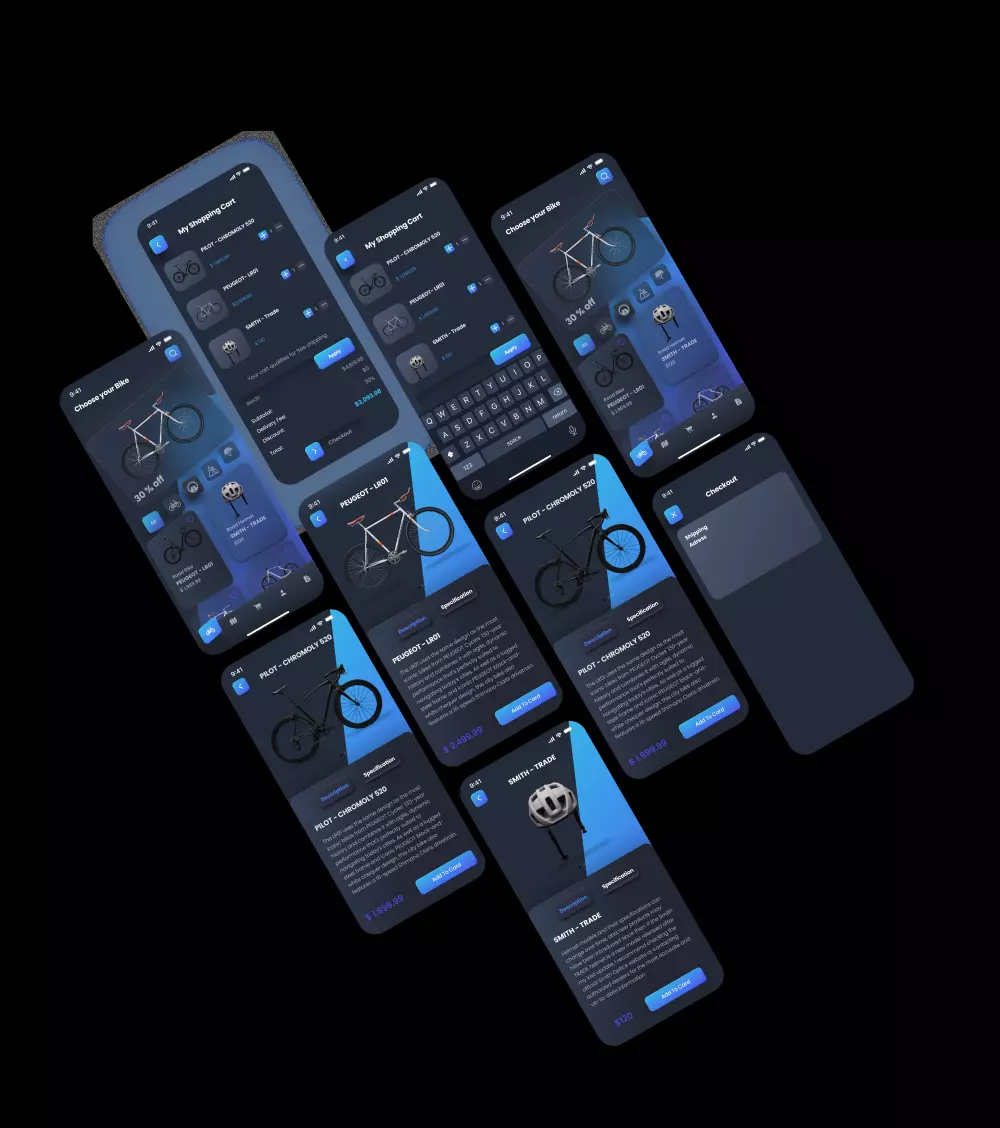 مصمم واجهات احترافية لتطبيقات الجوال أو المواقع أو صفحات الهبوط (UI/UX)