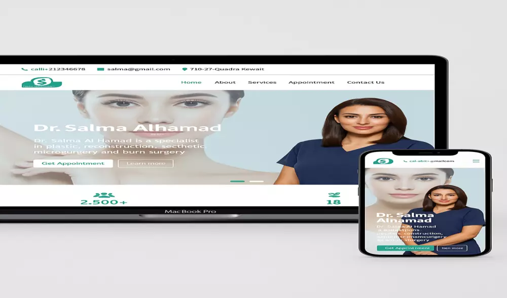 تصميم صفحة هبوط Landing Page احترافية متجاوبة لجميع الأجهز