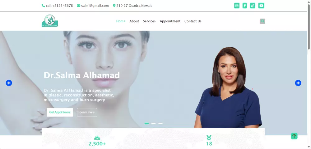 تصميم صفحة هبوط Landing Page احترافية متجاوبة لجميع الأجهز