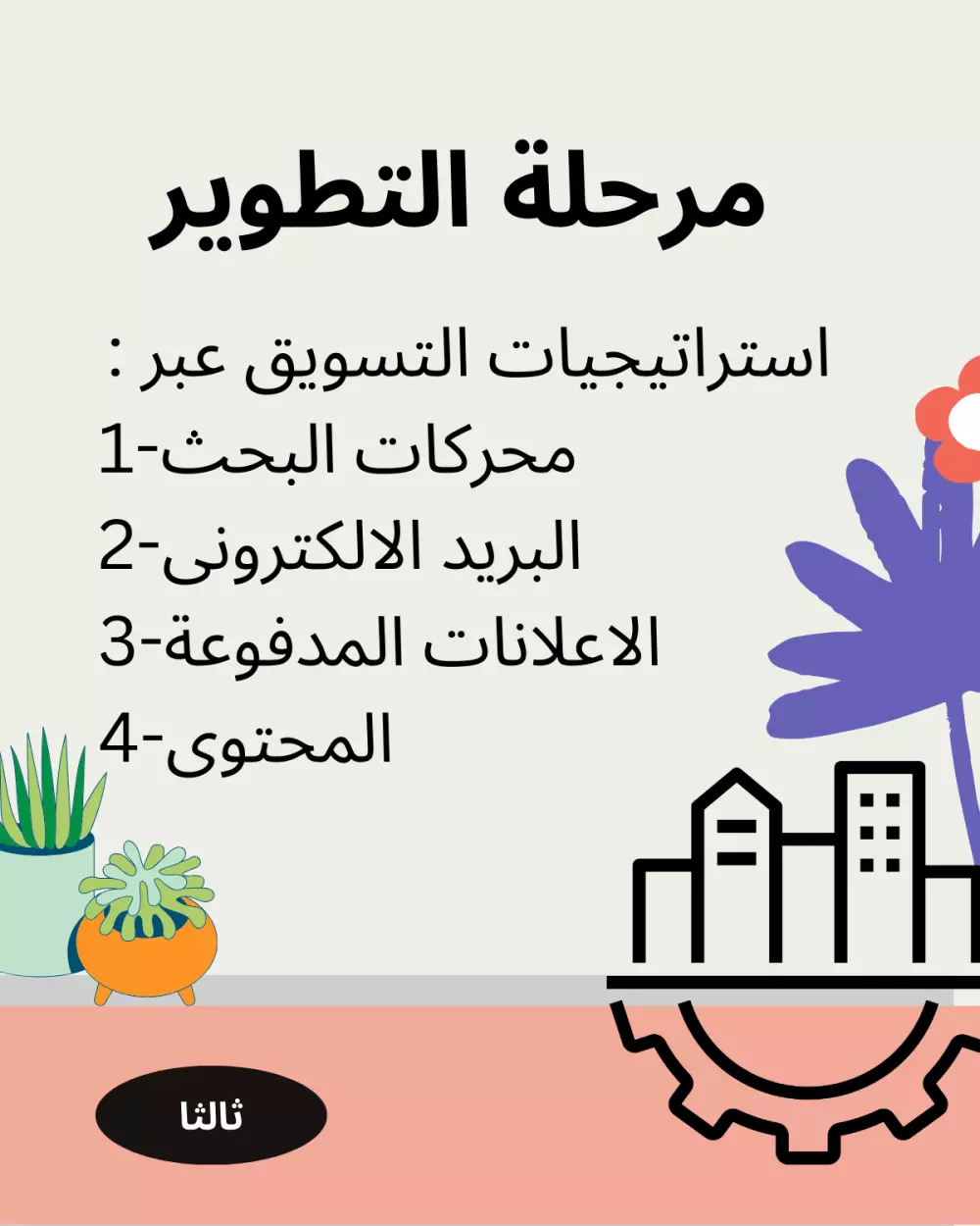 تصميم كاروسيل توعوى او تعليمى او نصائح مكون من 5 سلايدات