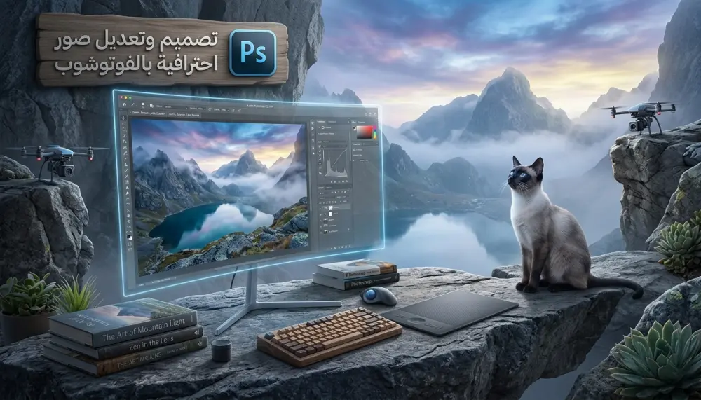 تصميم وتعديل صور احترافية