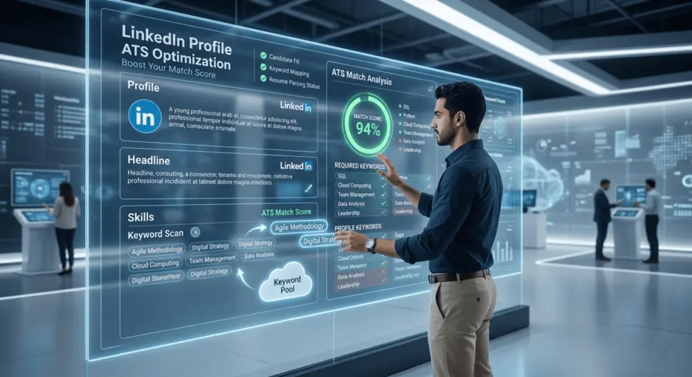 إعداد بروفايل LinkedIn احترافي ومتوافق مع الـ ATS