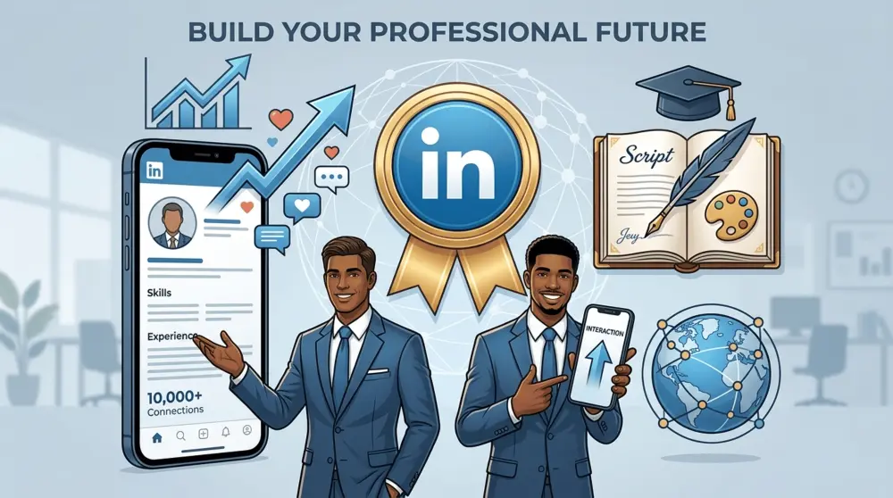 سأكتب منشورات LinkedIn احترافية لزيادة التفاعل وبناء البراند