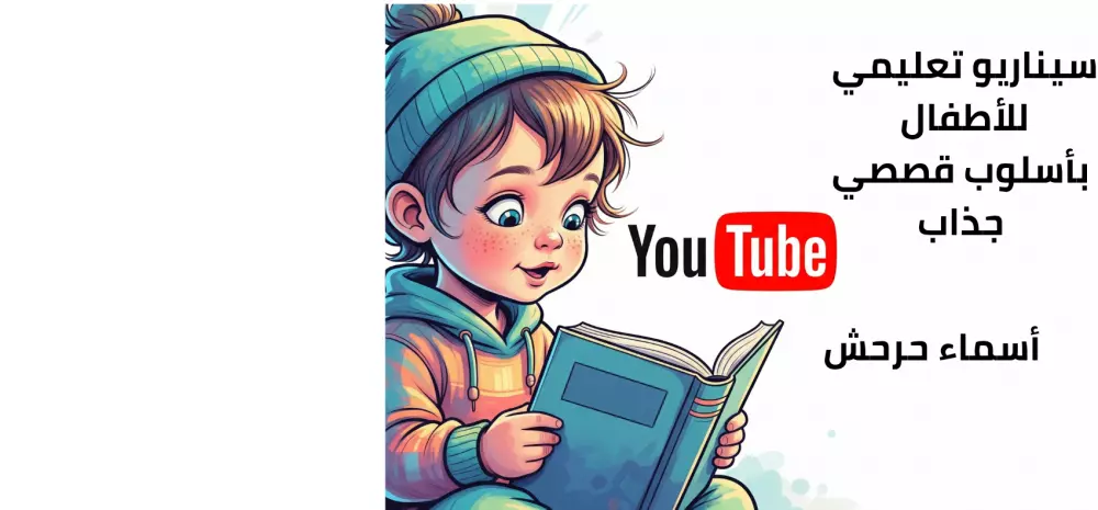"سيناريوهات تعليمية جذابة للأطفال بصيغة قصصية لليوتيوب"