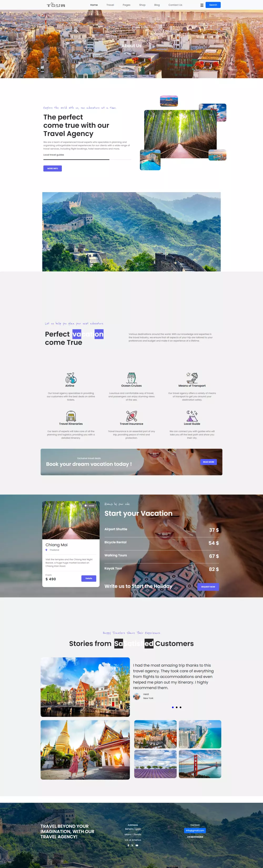 انشاءء صفحة هبوط - Landing Page
