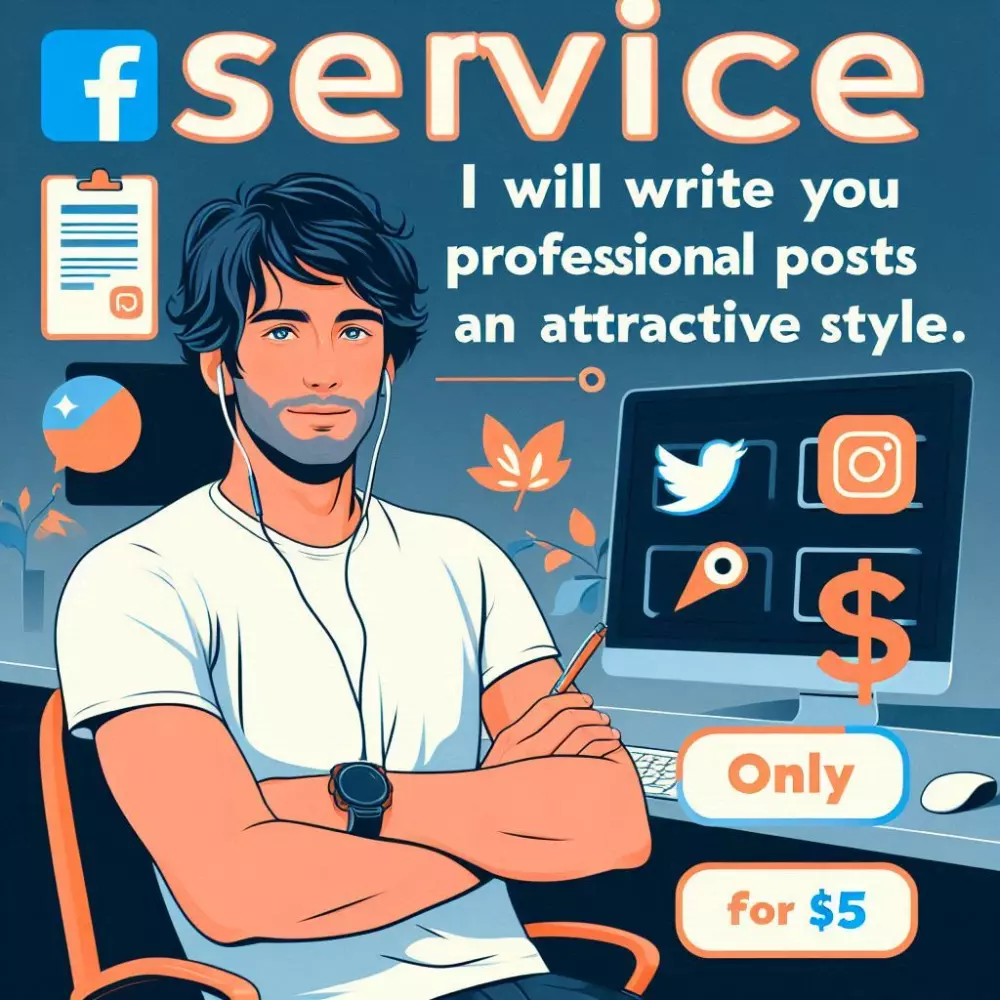 سأكتب لك 10 بوستات سوشيال ميديا جذابة بأسلوب تسويقي احترافي جذاب