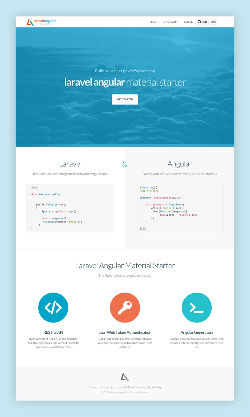 Landing Page