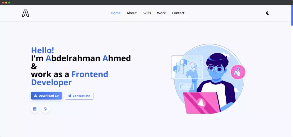 تصميم صفحة هبوط Landing Page متجاوبه مع جميع الشاشات