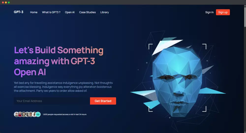 تصميم صفحة هبوط Landing Page متجاوبه مع جميع الشاشات