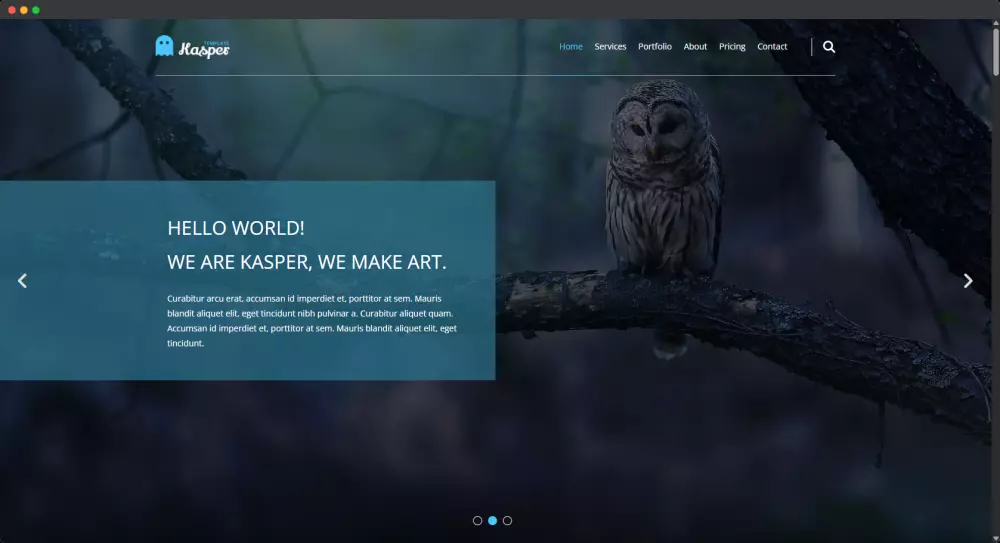 تصميم صفحة هبوط Landing Page متجاوبه مع جميع الشاشات