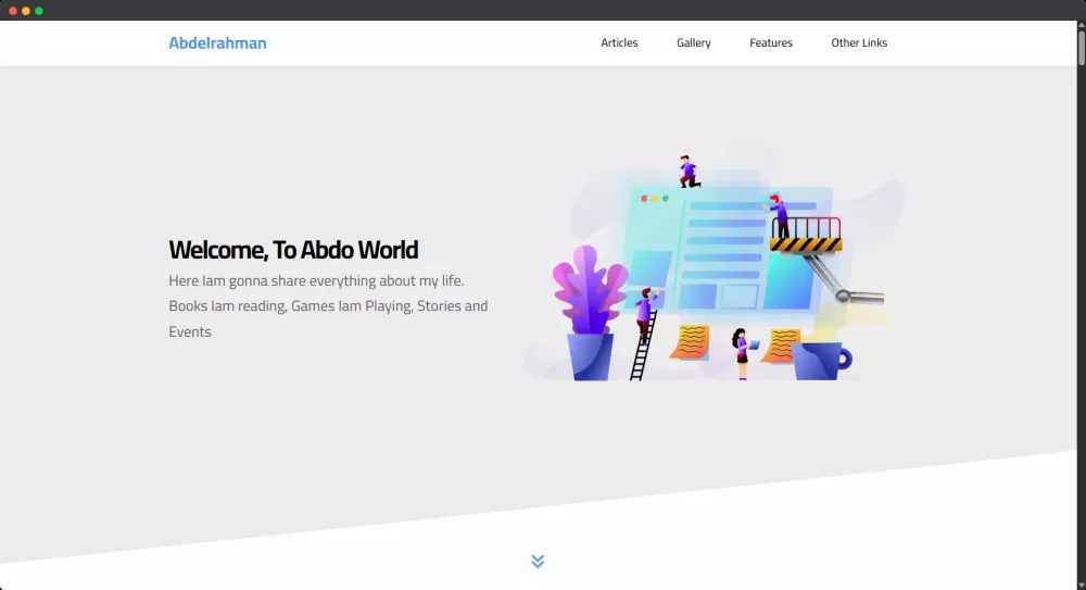 تصميم صفحة هبوط Landing Page متجاوبه مع جميع الشاشات