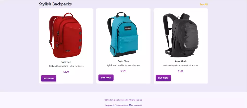 تصميم صفحة هبوط باستخدام HTML, CSS,Bootstrap