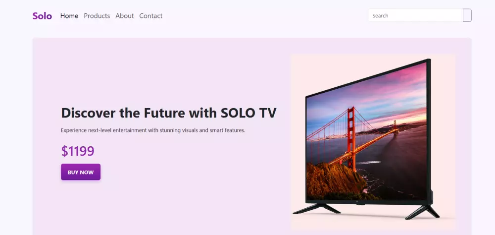 تصميم صفحة هبوط باستخدام HTML, CSS,Bootstrap