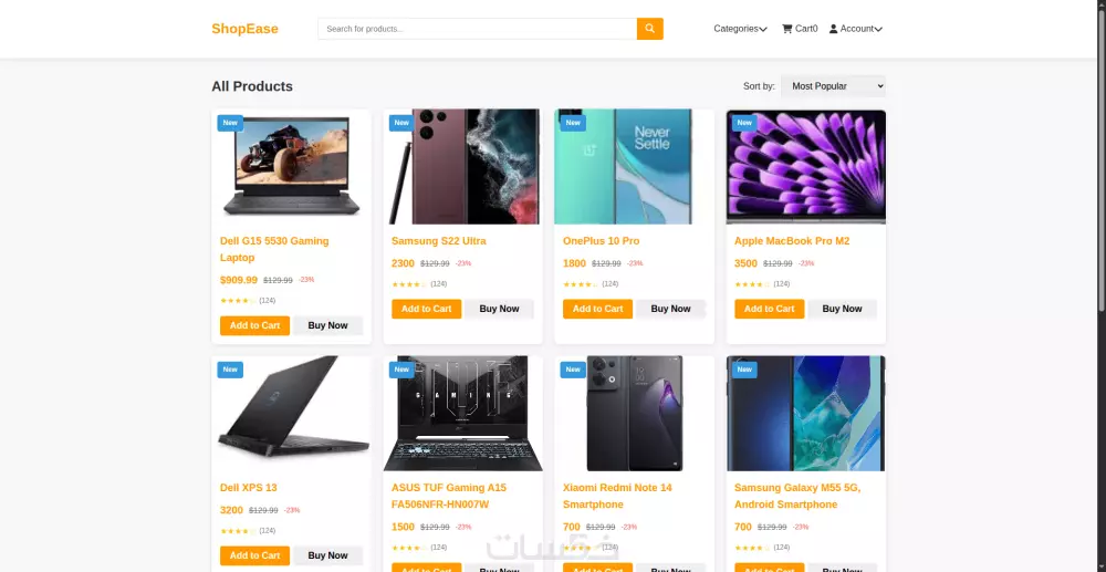 إنشاء موقع ويب عصري متكامل باستخدام MERN Stack (MongoDB, Express, React, Node.js) سأقوم بتصميم وتطوير موقع ويب احترافي مكون من 5 صفحات متجاوبة مع جميع الأجهزة، مع واجهة جذابة وأداء ممتاز.