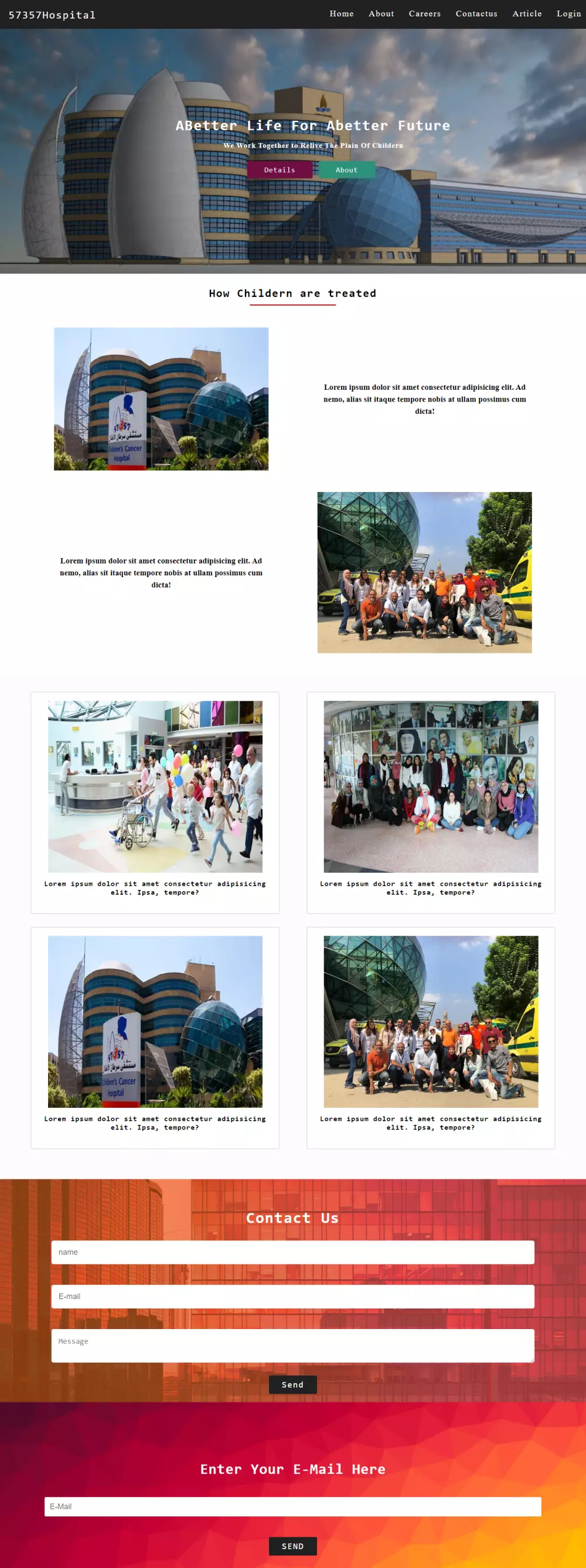 عمل موقع باستخدام HTML,CSS,JS,REACT