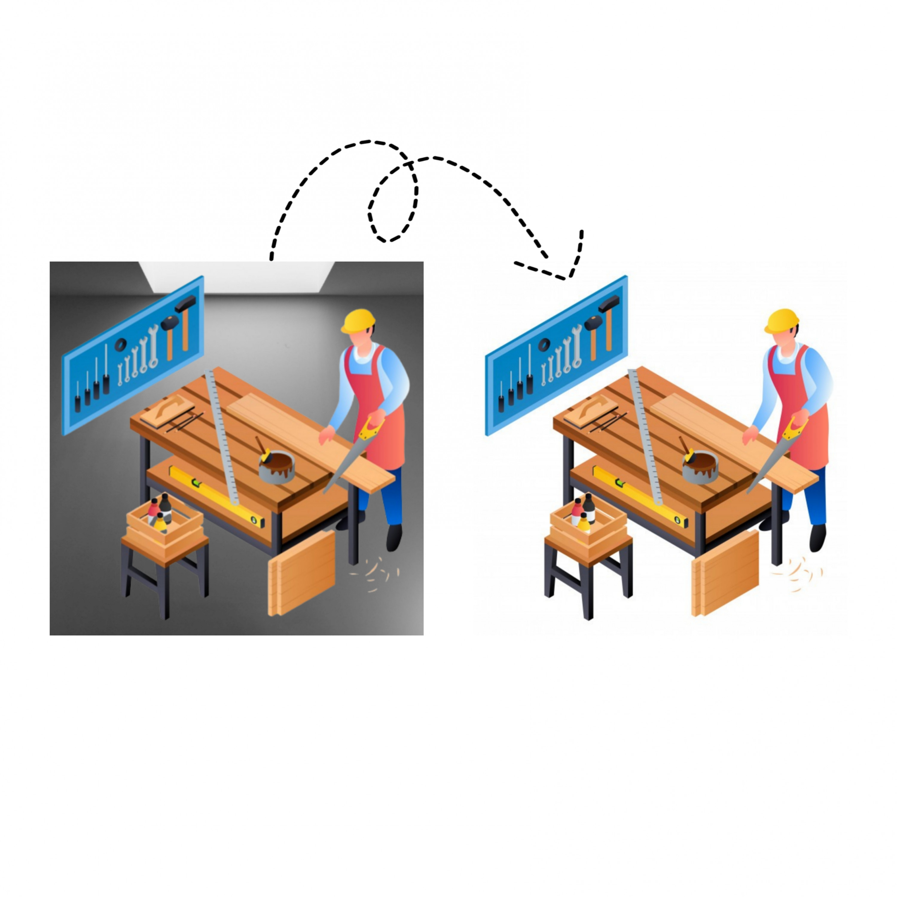 قص الصور بحتراف لاصحاب المتاجر والمنتجات